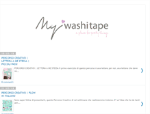 Tablet Screenshot of mywashitape.com